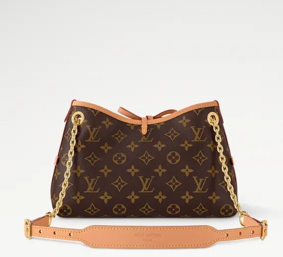 Сумка Louis Vuitton Carry All MM коричневый