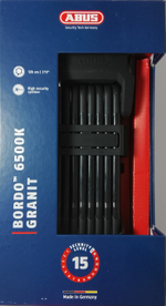 Замок ABUS 6500K/120 Черный SH BORDO Granit