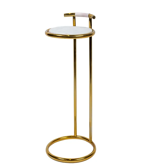 Приставной столик Tall gold