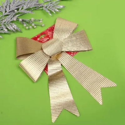 Бант на ёлку «Сказка» 38*27 см, Золото