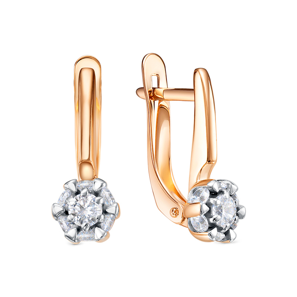 Серьги из золота 585 пробы