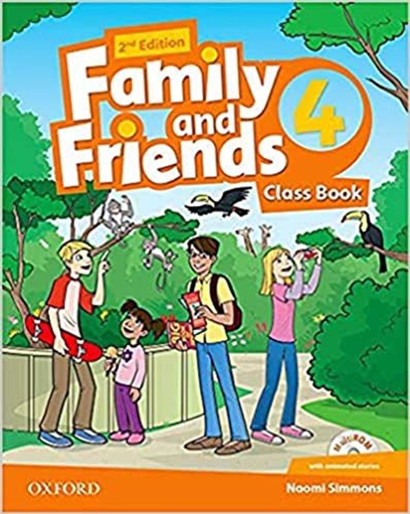 FAMILY &amp; FRIENDS 4  2ED CB