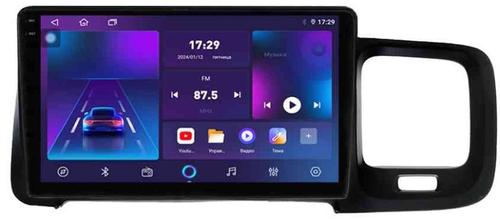 Магнитола для Volvo S60 2 Y20 2010-2018 - Parafar PF185LUX3RN2K на Android 13, Быстрая, QLED+2K, CarPlay, 4G SIM-слот