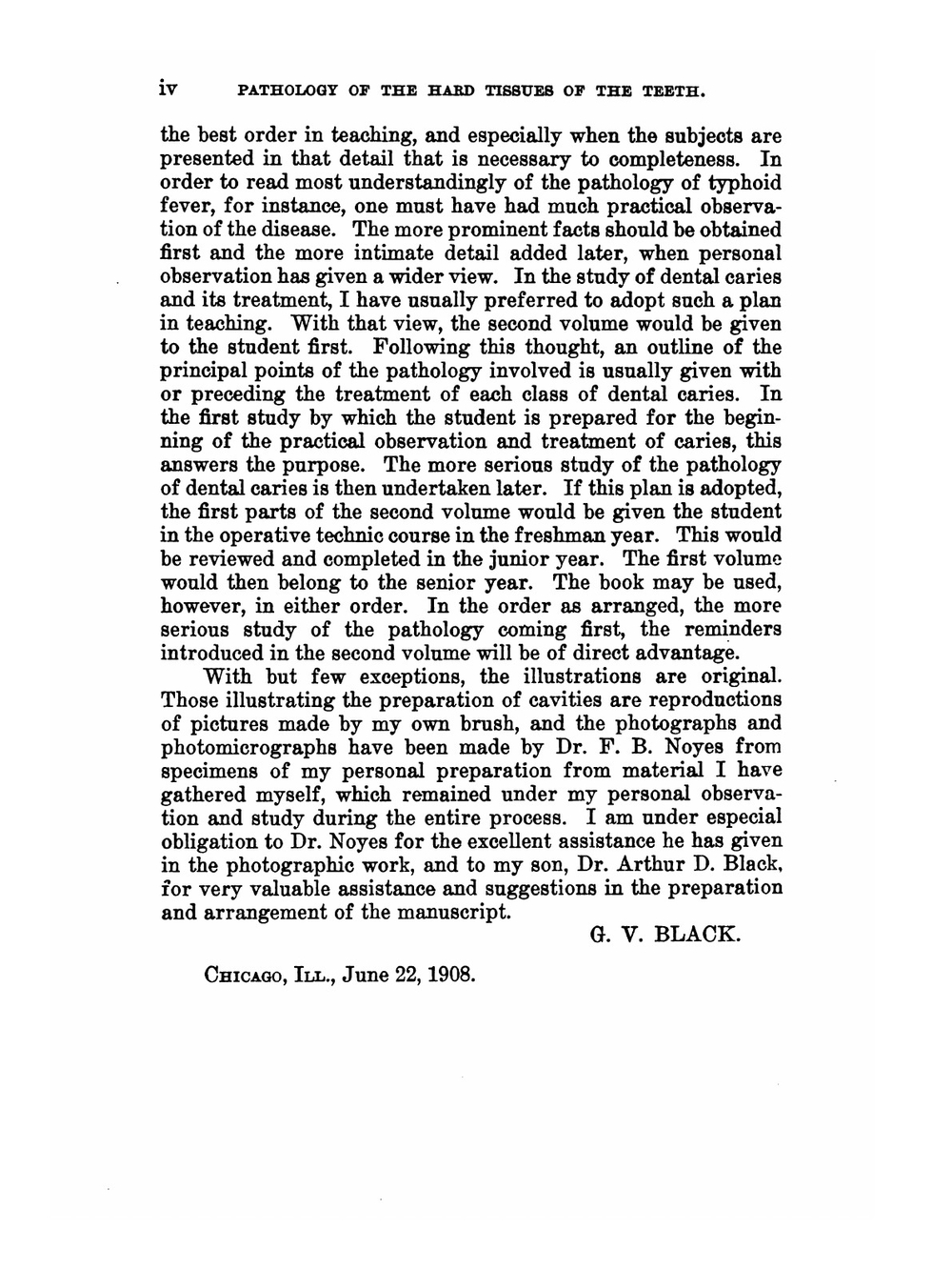 A work on operative dentistry. The pathology of the hard tissues of the teeth Volume 1 | G.V. Black