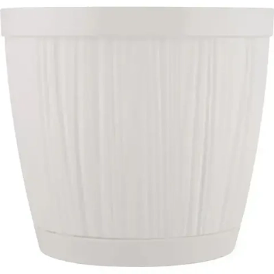 Горшок для цветов InGreen BARCELONA 6,5л, D240мм белый