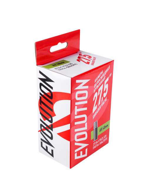 Камера EVOLUTION 27.5" x 1.95/2.125 (50/54-584/597) AV48 мм бутиловая