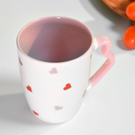 Кружка 330мл Сердечки