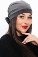 Чалма с бантом (серая) ЧБ8-23М LT Collection