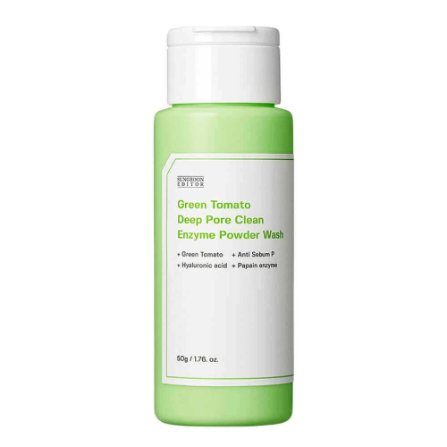Sungboon Editor Green Tomato Deep Pore Clean Enzyme Powder Wash энзимная пудра для сужения и очищения пор с зелеными томатами