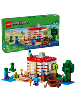 Конструктор лего Minecraft 21275 "Дом в Джунглях TNT"