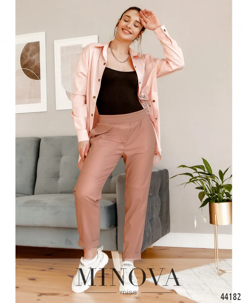 Брюки 2153-пудра Minova