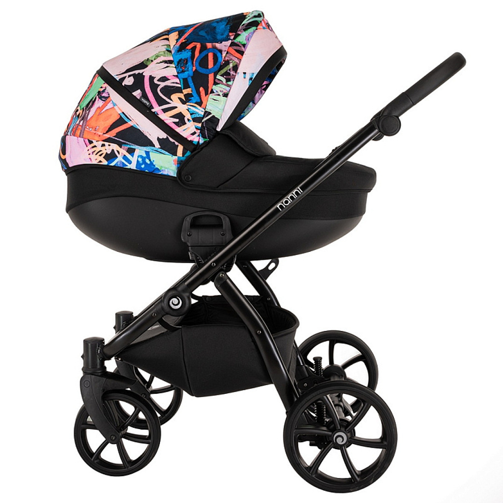 Детская коляска Tutis Nanni 7 2 в 1 1532119 Black Painting