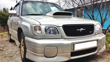Очки на фары для Subaru Forester SF 2000-2002
