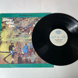 Винтажная виниловая пластинка LP Paul McCartney Пол МакКартни, Wings Уингз, Wild Life Дикая Жизнь (Россия 1993)