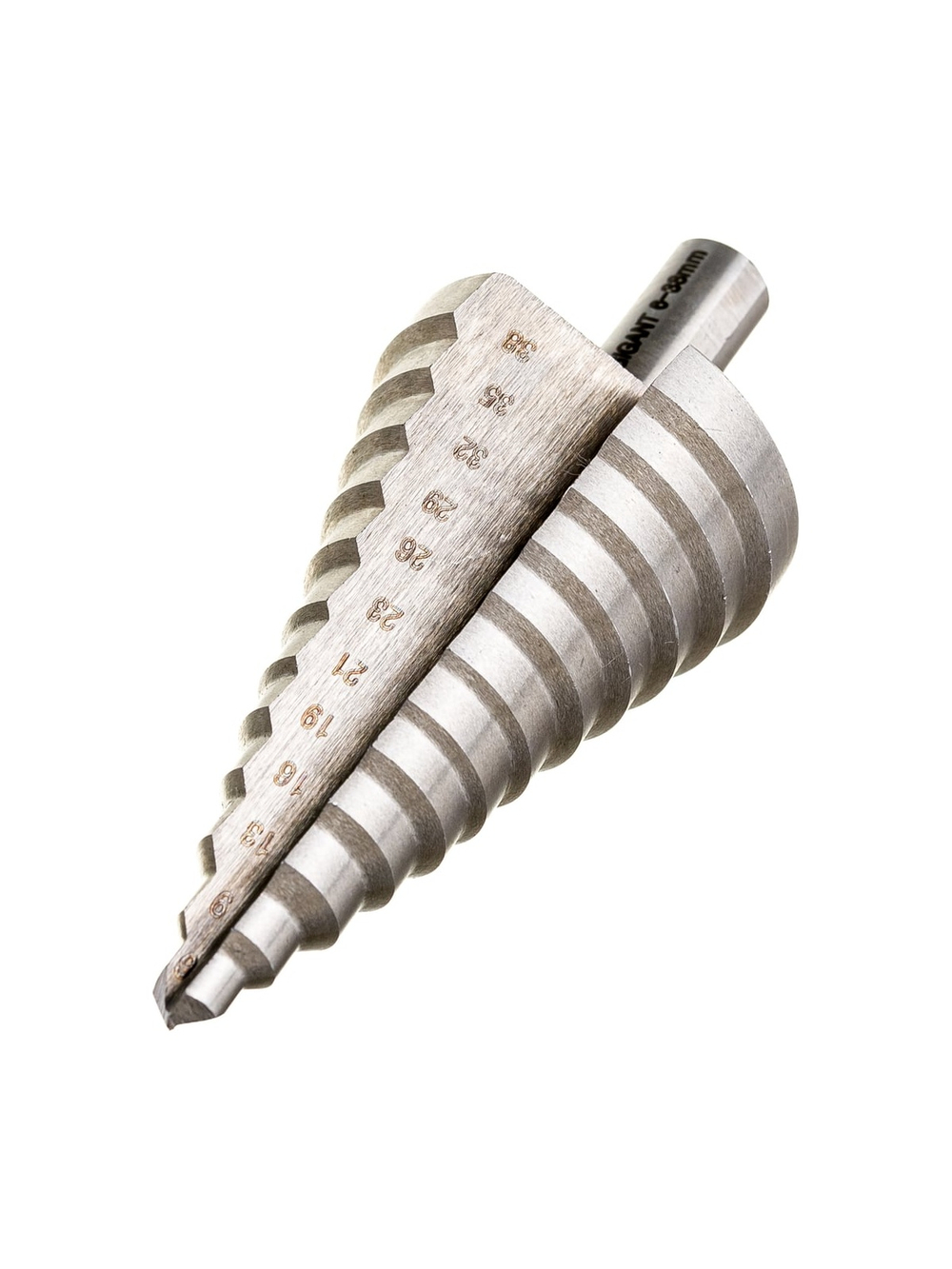 Сверло ступенчатое 6-38 мм, HSS Gigant GT-163