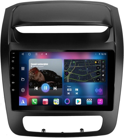Магнитола для KIA Sorento 2012-2020 (отдельный экран климата) - FarCar 224NM QLED, Android 12, 8-ядер, CarPlay, 4G SIM-слот
