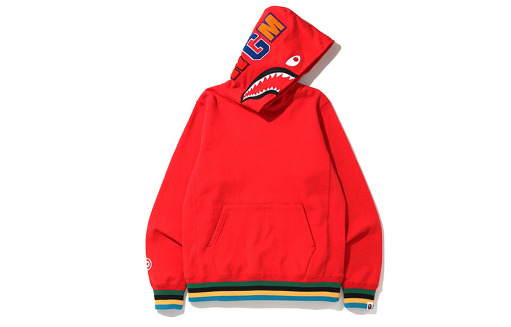 A Bathing Ape Shark Line Rib Pullover Худи