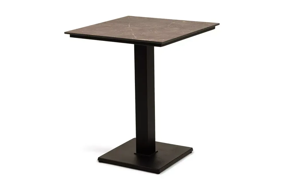 "Каффе" стол из HPL квадратный 60х60см, цвет "677"