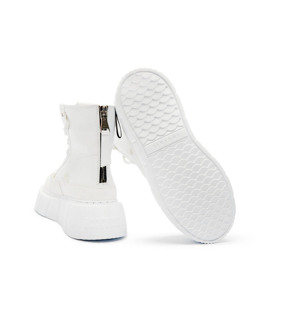 Кожаные кроссовки matilda INUIKII - белый(35203-033)