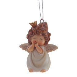 GAEM Фигурка декоративная подвесная"Ангелочек", L4,5 W3 H6,5 см, 4в.