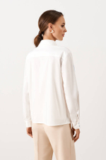 23029 Блузка женская (молочный)
