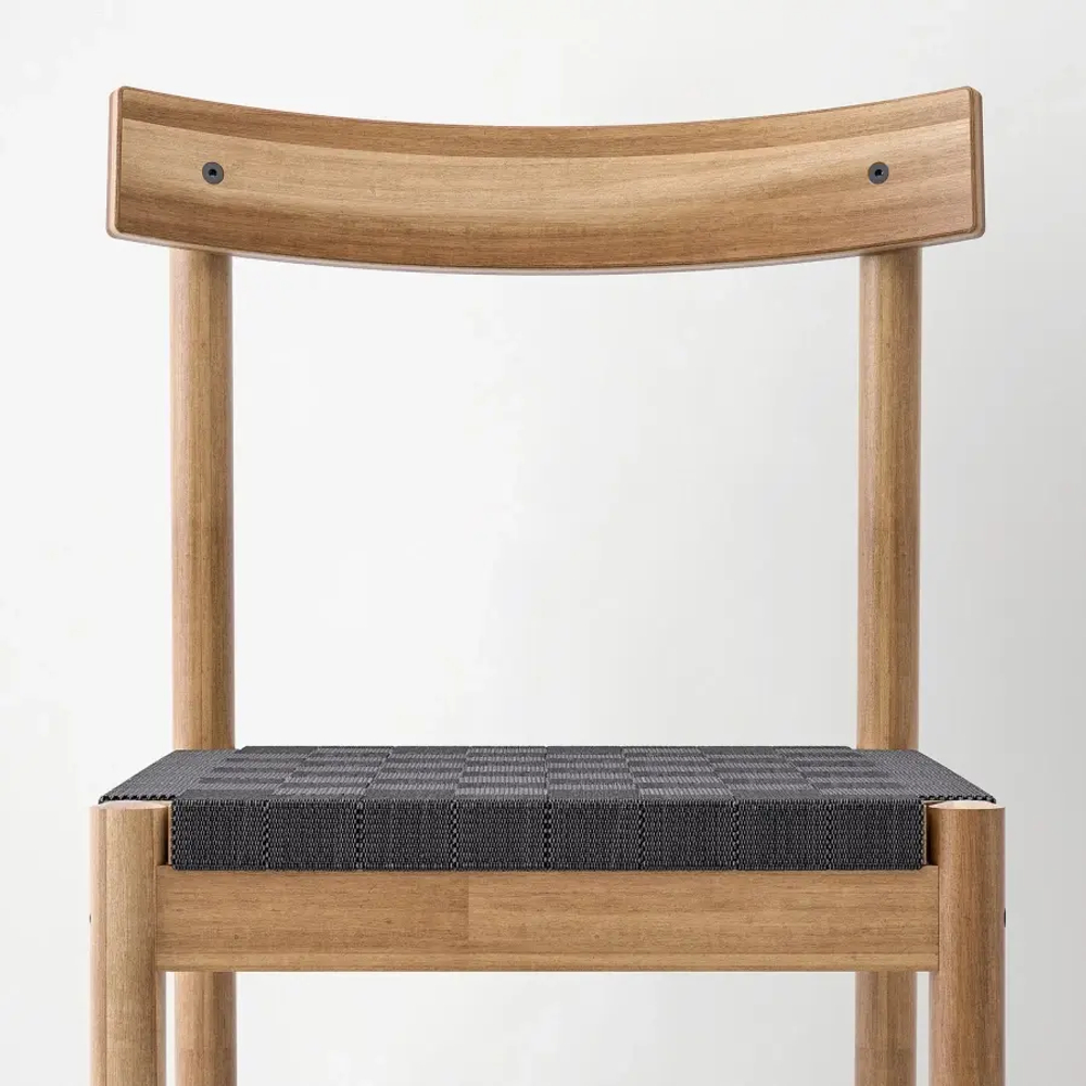 Обеденный набор - NACKANÄS IKEA/ НАККАНАС ИКЕА, 140х76х75 см, коричневый