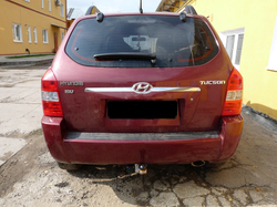 Фаркоп AvtoS KI 16 для KIA Sportage 2 2004-2010 / HYUNDAI Tucson 1 2004-2010(паспорт и сертификат в комплекте)(без электрики)