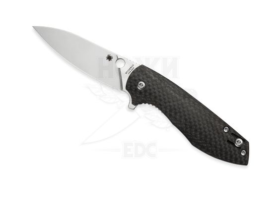 Складной нож Spyderco Positron C195CFP c клинком из стали CPM-S30V, рукоять карбон