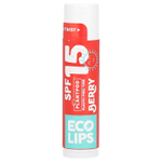 Eco Lips, солнцезащитный бальзам для губ, SPF 15, ягодный вкус, 4,25 г (0,15 унции)