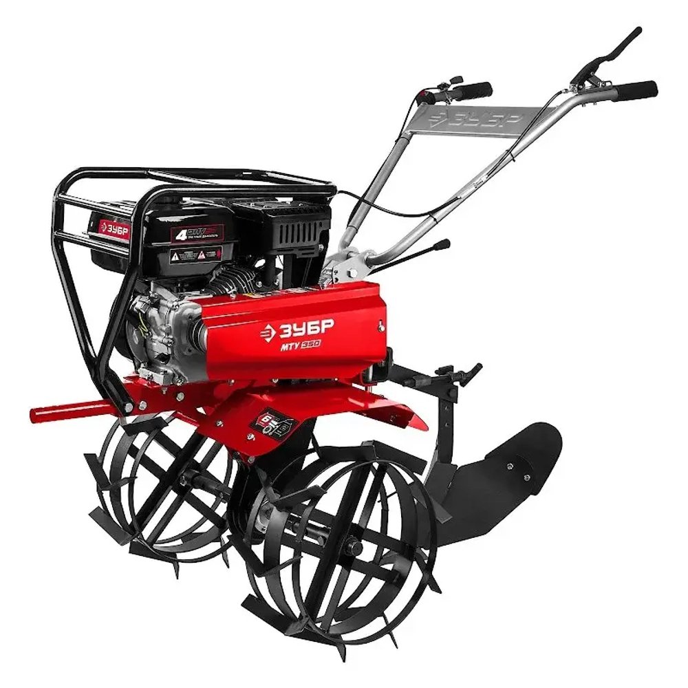 Мотоблок бензиновый ЗУБР МТУ-350 усиленный