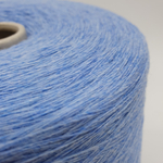 Пряжа CASA DEL FILATO BABY WOOL 1/15 (100% мериносовая шерсть кардная) 1500 м/100гр голубой меланж