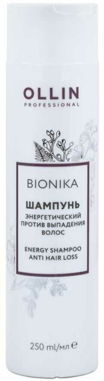 OLLIN BIONIKA Шампунь энергетический против выпадения волос 250мл