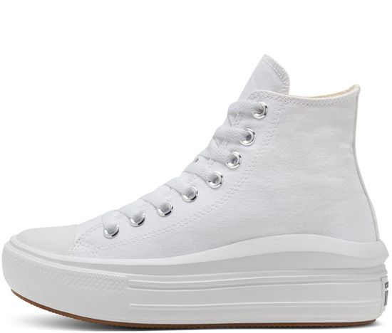 Кеды Converse Chuck Taylor All Star Move High White