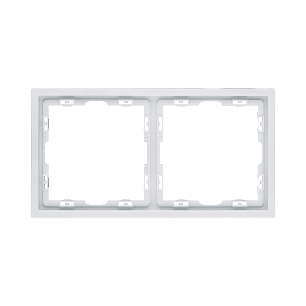 Рамка 2-постовая, белый глянцевый Kollinger Eclipse EC2WG