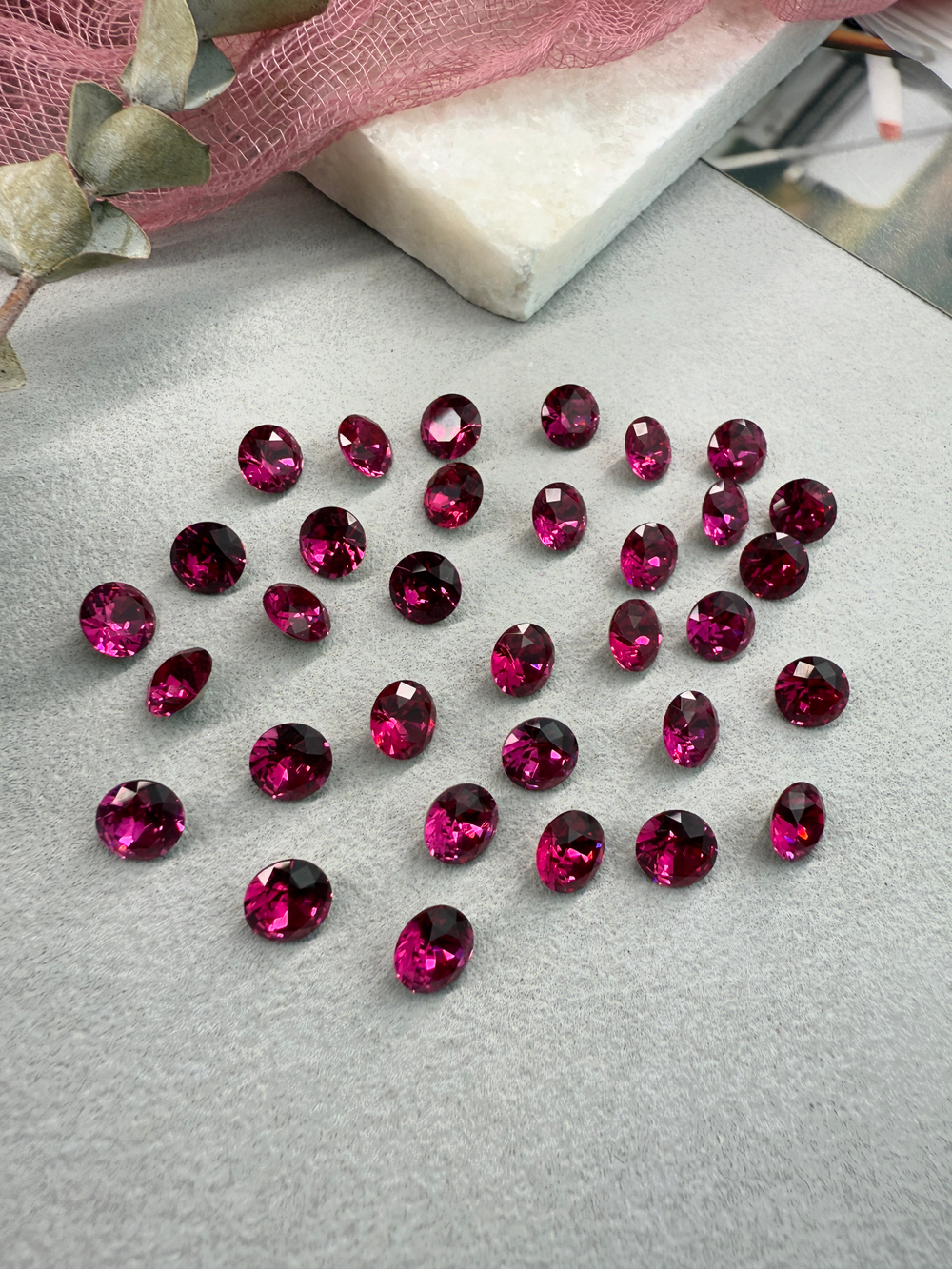 Шатон Chatone 8 мм (ss39), Fuchsia