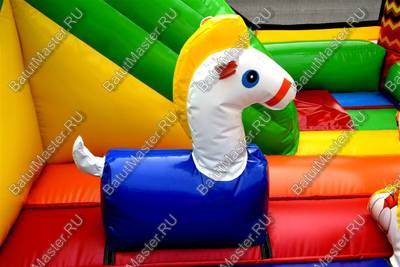 Коммерческий надувной батут "Тигруша", 5*5*4 м