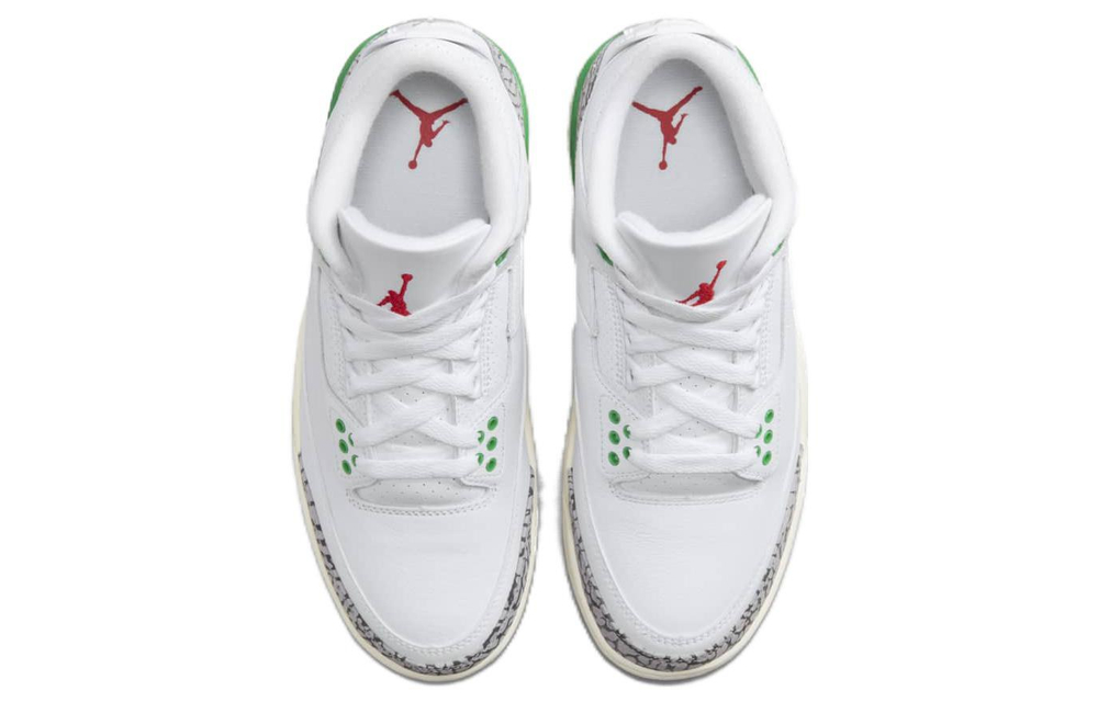 Кроссовки Jordan Air Jordan 3 Retro "Lucky Green" (Женская размерная сетка)