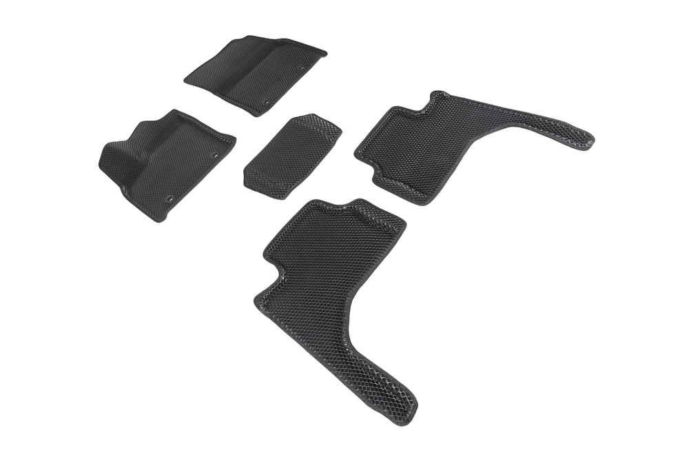 Коврики EVA 3D ромб для Toyota Land Cruiser 300 2021-н.в. Seintex.96544