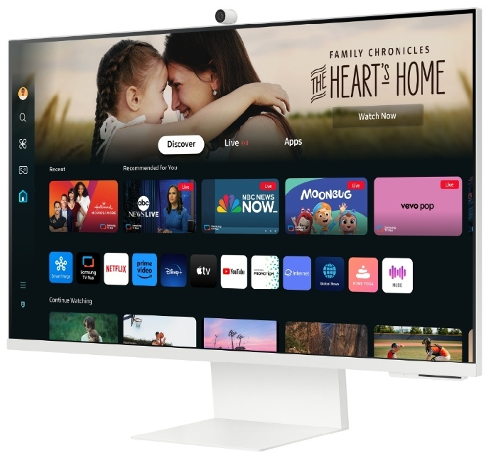 Монитор 32" Samsung LS32DM801UIXCI белый