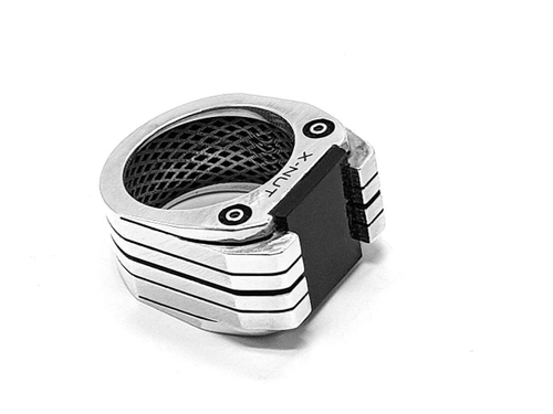 Кольцо из серебра "Drop-III" XNR-03Onix