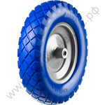 ЗУБР КПУ-2, 4″ х 380 мм, для тачки (арт. 39903), стальной диск, раб. давление 1.8 - 2 атм., полиуретановое колесо, Профессионал (39912-2)