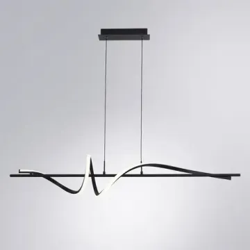 Подвесной светильник 30W 3000K A4587SP-30BK черный Twisted Arte Lamp