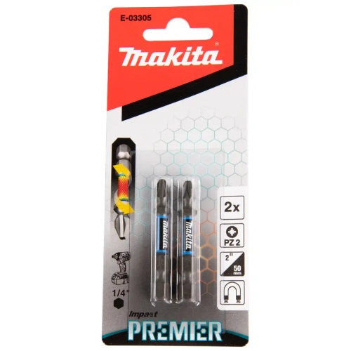 Насадка PZ2х50 мм Impact Premier Makita E-03305