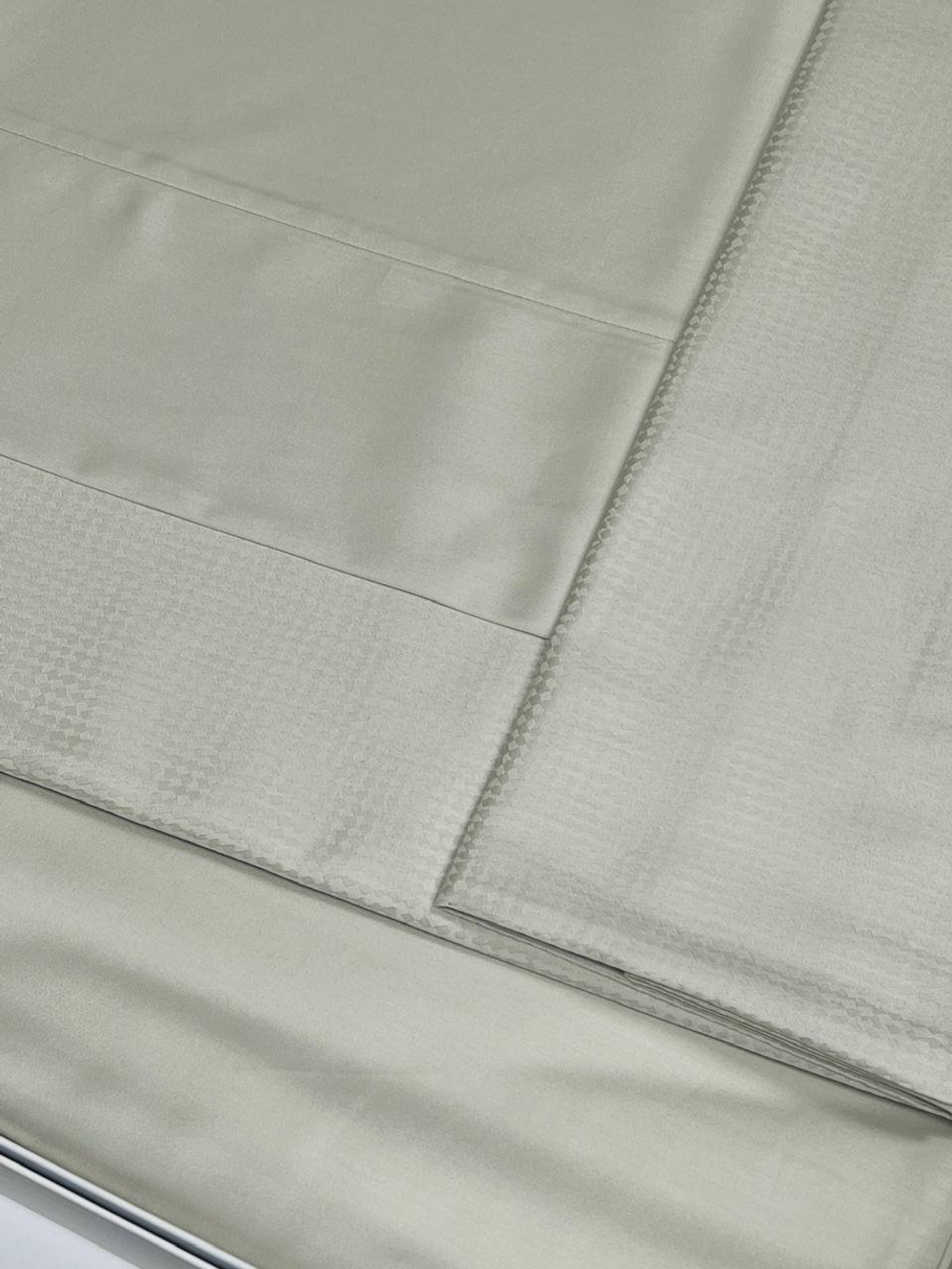 Постельное белье 2 спальное евро Dondi Brando Ostrica светло-бежевое