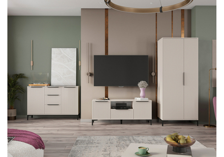 Готовая гостиная Woodville Иадама кашемир, кашемир комплектация 1