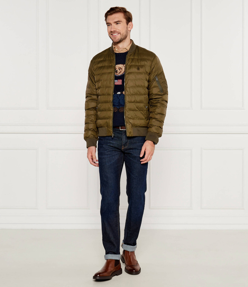 Куртка бомбер POLO RALPH LAUREN - хаки(710949961)