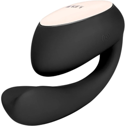 Lelo - Ida Wave Black - Вибромассажер с управлением через приложение, 9.3 см (чёрный)