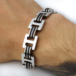 Браслет, Сталь, SPIKES SSBQ-3014