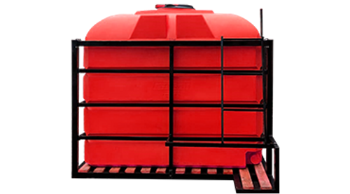 Кассета транспортная с пластиковой емкостью STERH 1xSQ 6000 6000 л.(2205x2150x1950см;красный) - арт.552012