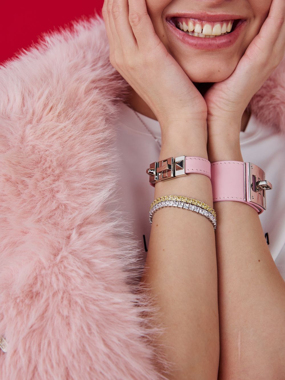 MISTRESS БРАСЛЕТ 12 PINK